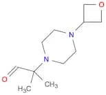 1-Piperazineacetaldehyde, α,α-dimethyl-4-(3-oxetanyl)-
