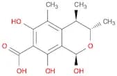1H-2-Benzopyran-7-carboxylic acid, 3,4-dihydro-1,6,8-trihydroxy-3,4,5-trimethyl-, (1R,3S,4R)-rel-