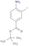 Benzoic acid, 4-amino-3-fluoro-, 1,1-dimethylethyl ester