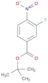 Benzoic acid, 3-fluoro-4-nitro-, 1,1-dimethylethyl ester