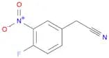 Benzeneacetonitrile, 4-fluoro-3-nitro-