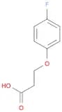 Propanoic acid, 3-(4-fluorophenoxy)-