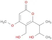 2H-Pyran-2-one, 5-(hydroxymethyl)-6-(2-hydroxy-1-methylpropyl)-4-methoxy- (9CI)