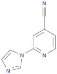 2-(1H-imidazol-1-yl)pyridine-4-carbonitrile