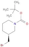 1-Piperidinecarboxylic acid, 3-(bromomethyl)-, 1,1-dimethylethyl ester, (3S)-