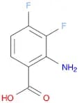 Benzoic acid, 2-amino-3,4-difluoro-