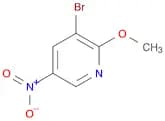 Pyridine, 3-bromo-2-methoxy-5-nitro-