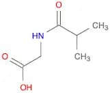 Glycine, N-(2-methyl-1-oxopropyl)-