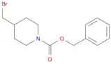 1-Piperidinecarboxylic acid, 4-(bromomethyl)-, phenylmethyl ester