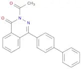 1(2H)-Phthalazinone, 2-acetyl-4-[1,1'-biphenyl]-4-yl-
