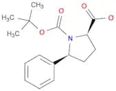 1,2-Pyrrolidinedicarboxylic acid, 5-phenyl-, 1-(1,1-dimethylethyl) ester, (2R,5S)-
