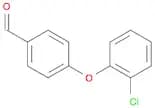 Benzaldehyde, 4-(2-chlorophenoxy)-
