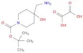 tert-Butyl 4-(aminomethyl)-4-hydroxypiperidine-1-carboxylate oxalate