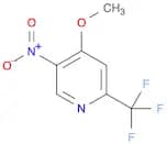 4-Methoxy-5-nitro-2-(trifluoromethyl)pyridine