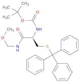 Carbamic acid, N-[(1R)-2-(methoxymethylamino)-2-oxo-1-[[(triphenylmethyl)thio]methyl]ethyl]-, 1,1-…