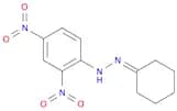 CYCLOHEXANONE, 2-(2,4-DINITROPHENYL)HYDRAZONE