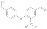 4-(4-Methoxyphenoxy)-3-nitrobenzaldehyde