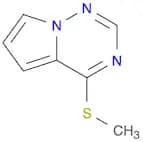 Pyrrolo[2,​1-​f]​[1,​2,​4]​triazine, 4-​(methylthio)​-