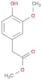 Benzeneacetic acid, 4-hydroxy-3-methoxy-, methyl ester