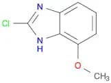 1H-Benzimidazole, 2-chloro-7-methoxy-