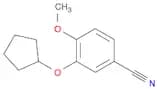 3-(Cyclopentyloxy)-4-methoxybenzonitrile