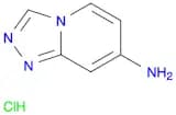 1,2,4-Triazolo[4,3-a]pyridin-7-amine, hydrochloride (1:1)
