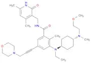 Benzamide, N-[(1,2-dihydro-4,6-dimethyl-2-oxo-3-pyridinyl)methyl]-3-[ethyl[trans-4-[(2-methoxyethy…
