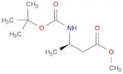 Butanoic acid, 3-[[(1,1-dimethylethoxy)carbonyl]amino]-, methyl ester, (3R)-