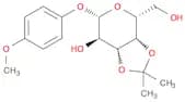 4-Methoxyphenyl 3,4-o-isopropylidene-β-d-galactopyranoside