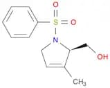 1H-Pyrrole-2-methanol, 2,5-dihydro-3-methyl-1-(phenylsulfonyl)-, (2R)-