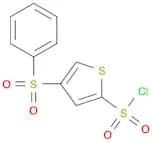 2-Thiophenesulfonyl chloride, 4-(phenylsulfonyl)-