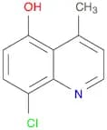 5-Quinolinol, 8-chloro-4-methyl-
