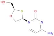 2(1H)-Pyrimidinone, 4-amino-1-[(2R,4R)-2-(hydroxymethyl)-1,3-oxathiolan-4-yl]-