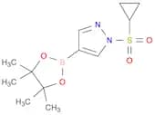 1H-Pyrazole, 1-(cyclopropylsulfonyl)-4-(4,4,5,5-tetramethyl-1,3,2-dioxaborolan-2-yl)-
