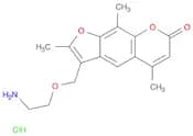 3-((2-Aminoethoxy)methyl)-2,5,9-trimethyl-7H-furo[3,2-g]chromen-7-one hydrochloride