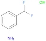 Benzenamine, 3-​(difluoromethyl)​-​, hydrochloride (1:1)