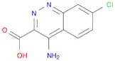 4-Amino-7-chlorocinnoline-3-carboxylic acid