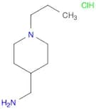 (1-Propylpiperidin-4-yl)methanamine hydrochloride