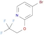 Pyridine, 4-bromo-2-(2,2,2-trifluoroethoxy)-