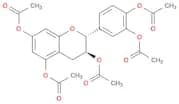 2H-1-Benzopyran-3,5,7-triol, 2-[3,4-bis(acetyloxy)phenyl]-3,4-dihydro-, 3,5,7-triacetate, (2R,3S)-