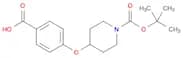 4-(1-(tert-butoxycarbonyl)piperidin-4-yloxy)benzoic acid