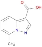 Pyrazolo[1,5-a]pyridine-3-carboxylic acid, 7-methyl-