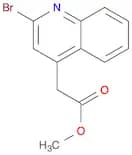 4-Quinolineacetic acid, 2-bromo-, methyl ester