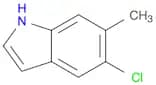 1H-Indole, 5-chloro-6-methyl-