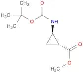 Methyl (1R,2R)-2-{[(tert-butoxy)carbonyl]amino}cyclopropane-1-carboxylate