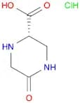 (S)-5-Oxopiperazine-2-carboxylic acid hydrochloride