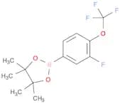 1,3,2-Dioxaborolane, 2-[3-fluoro-4-(trifluoromethoxy)phenyl]-4,4,5,5-tetramethyl-
