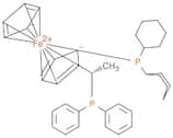 Ferrocene, 1-(dicyclohexylphosphino)-2-[(1S)-1-(diphenylphosphino)ethyl]-, (1S)-