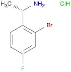 Benzenemethanamine, 2-bromo-4-fluoro-α-methyl-, hydrochloride (1:1), (αS)-
