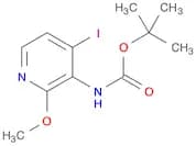 tert-butyl N-(4-iodo-2-methoxypyridin-3-yl)carbamate